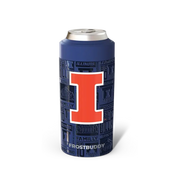 Fighting Illini Navy Block I Tonal Universal Buddy