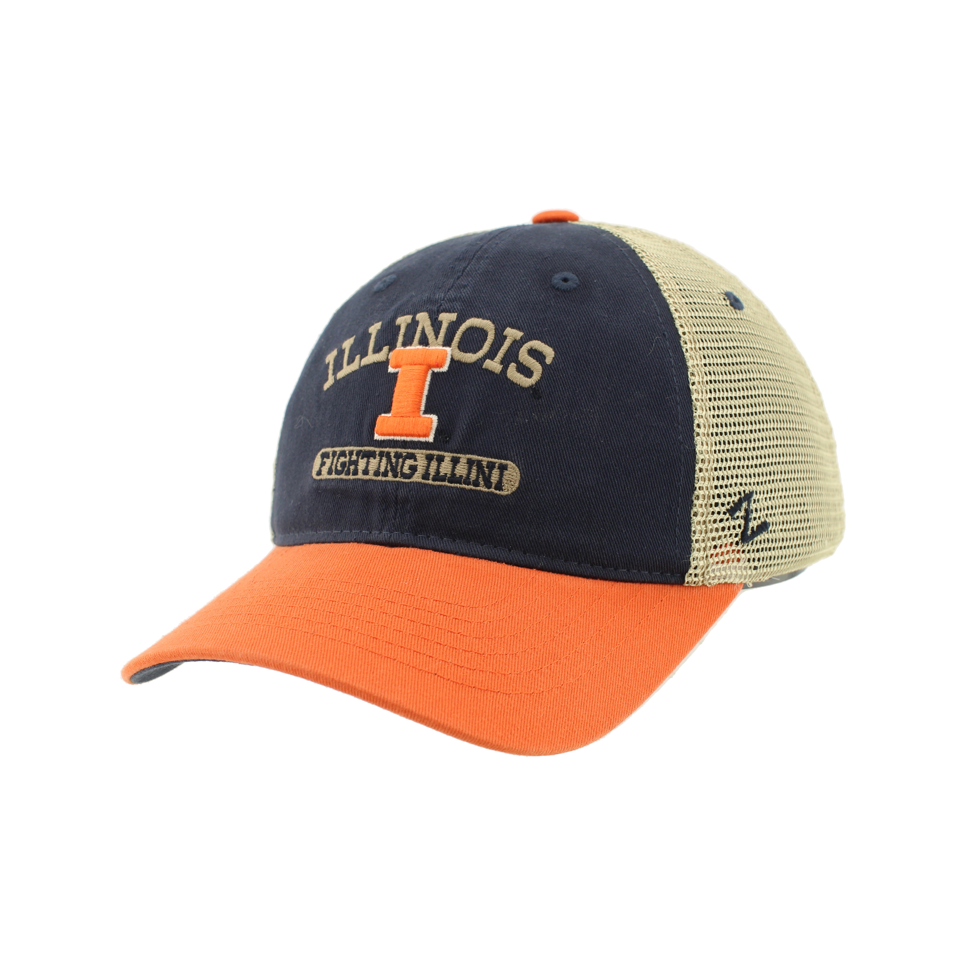 Illinois Hat Navy/Orange Trucker