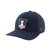 Illinois Zephyr Navy Shield Performance Rope Hat