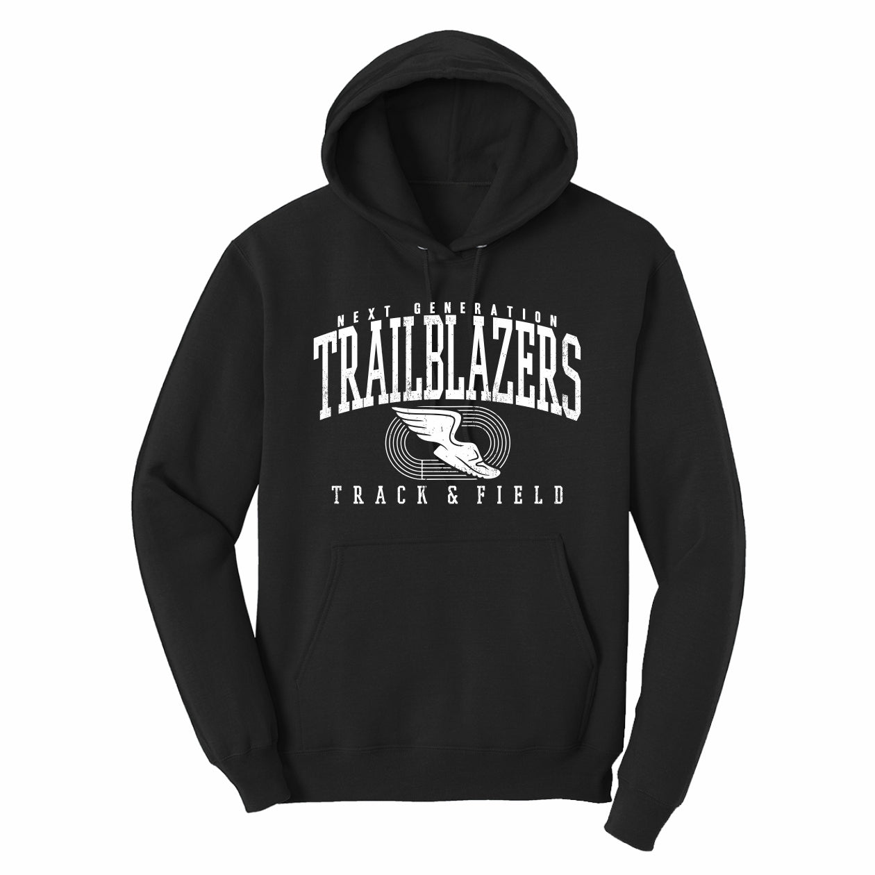 NGS Track and Field Trailblazers Black Hood