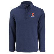 Illinois Fighting Illini Men's Hunt Snap Pull-over Alumni