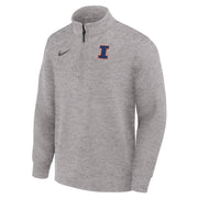 Illinois Quarter-Zip Men's Nike Grey Fleece