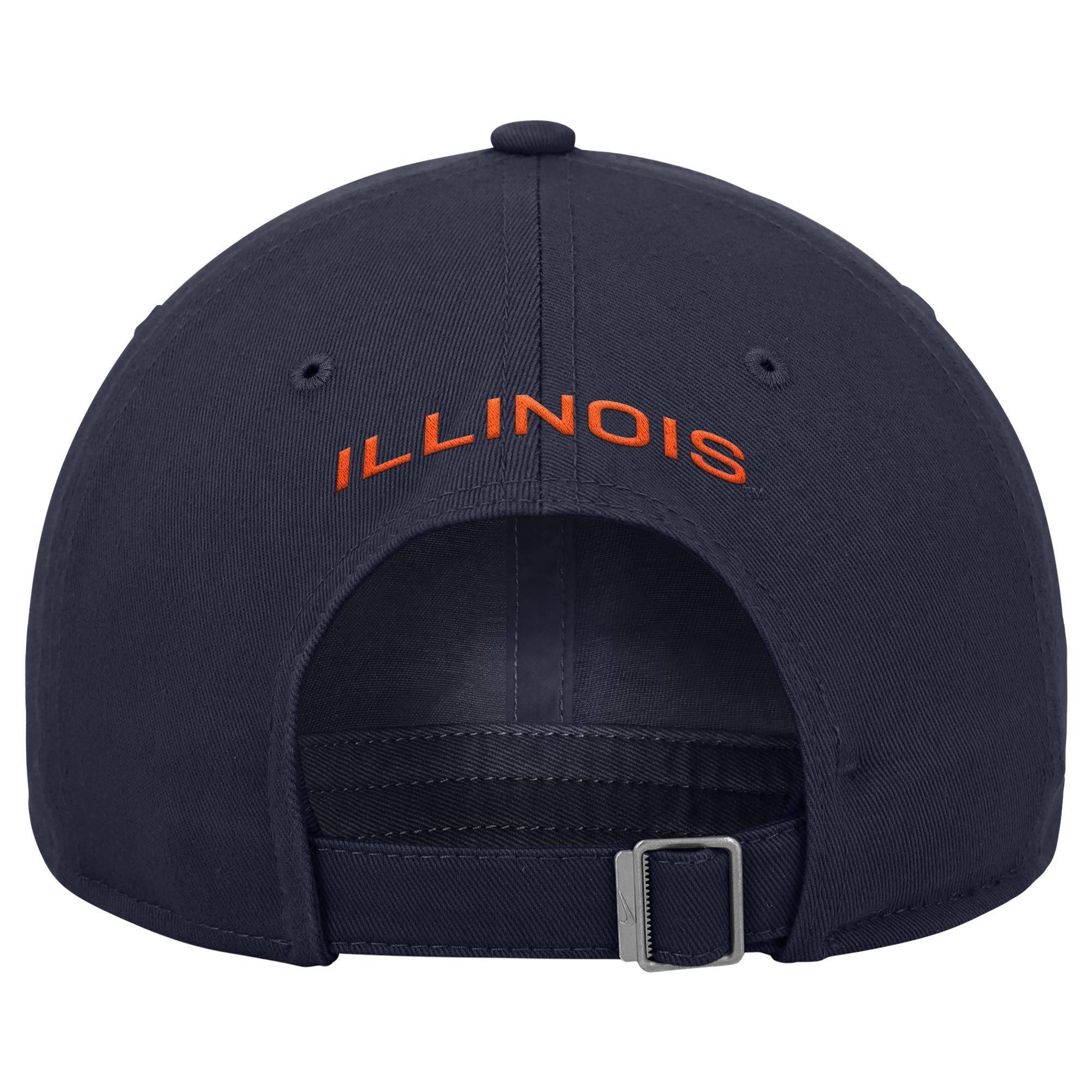 Illinois Nike Navy Adjustable Hat