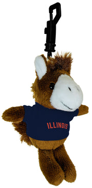Fighting Illini Navy T-Shirt Horse Keychain