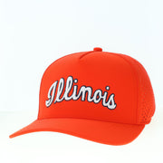 Illinois Fighting Illini Legacy Cut Above Orange Script Hat