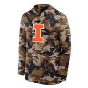 Illinois Men's NIke Military Appreciation Lightweight Hood