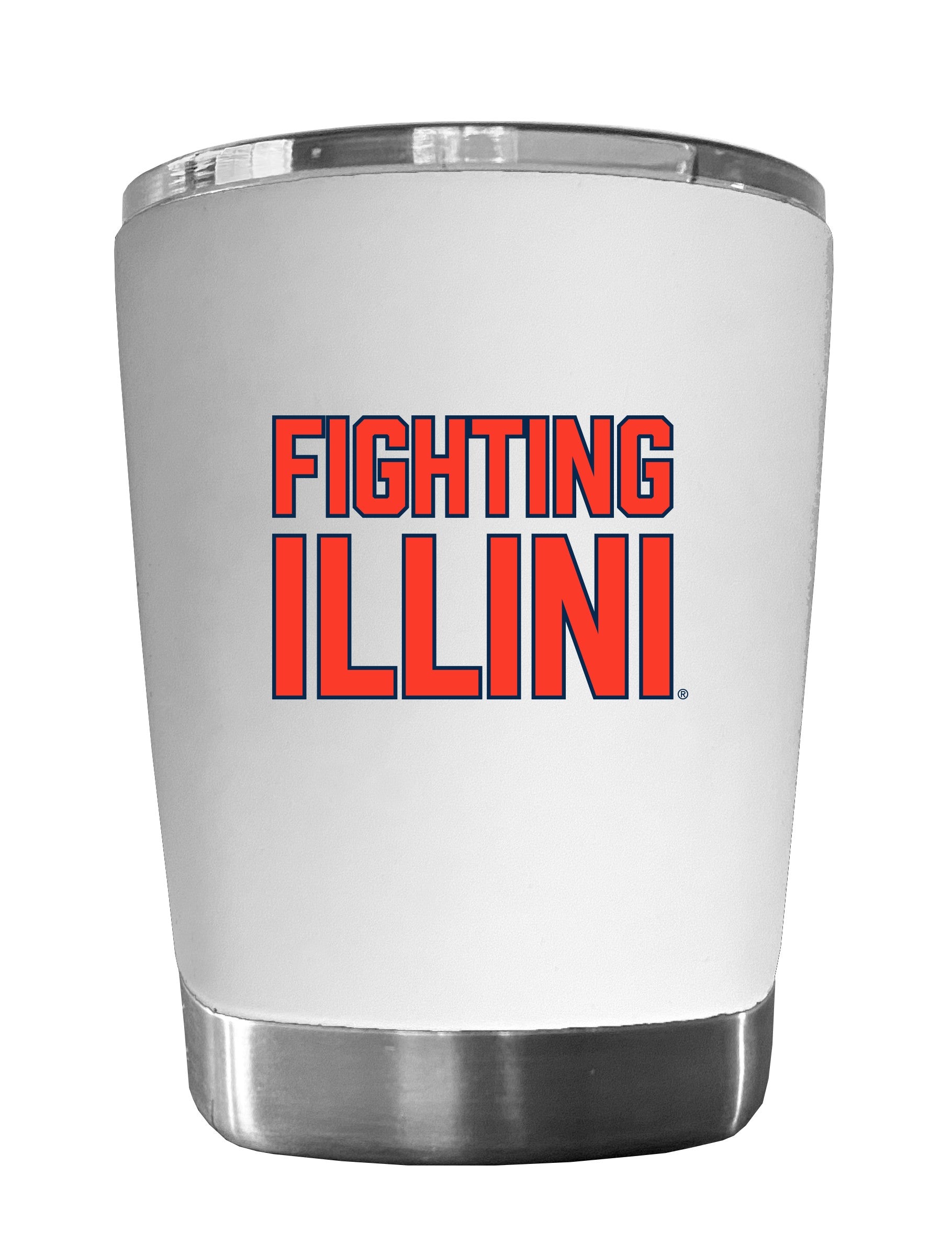 Illinois Fighting Illini 12oz Low Ball