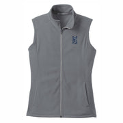 Illinois Football Women's Vest Grey Columns