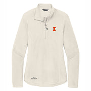 Illinois Fighting Illini Womens Plus Size Microfleece Half-Zip