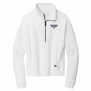 Illinois Fighting Illini Womens Plus Size New Era Half-Zip
