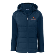 Illinois Fighting Illini Women's Evoke Hybrid Hooded Jacket ACES