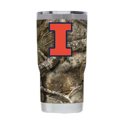 Fighting Illini 20oz Realtree Camo Block I Tumbler