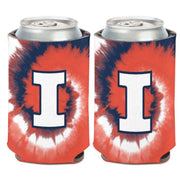 Illinois Fighting Illini Tie-Dye Can Cooler