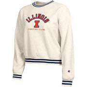 Illinois Champion Women's Reverse Weave Rib Crewneck