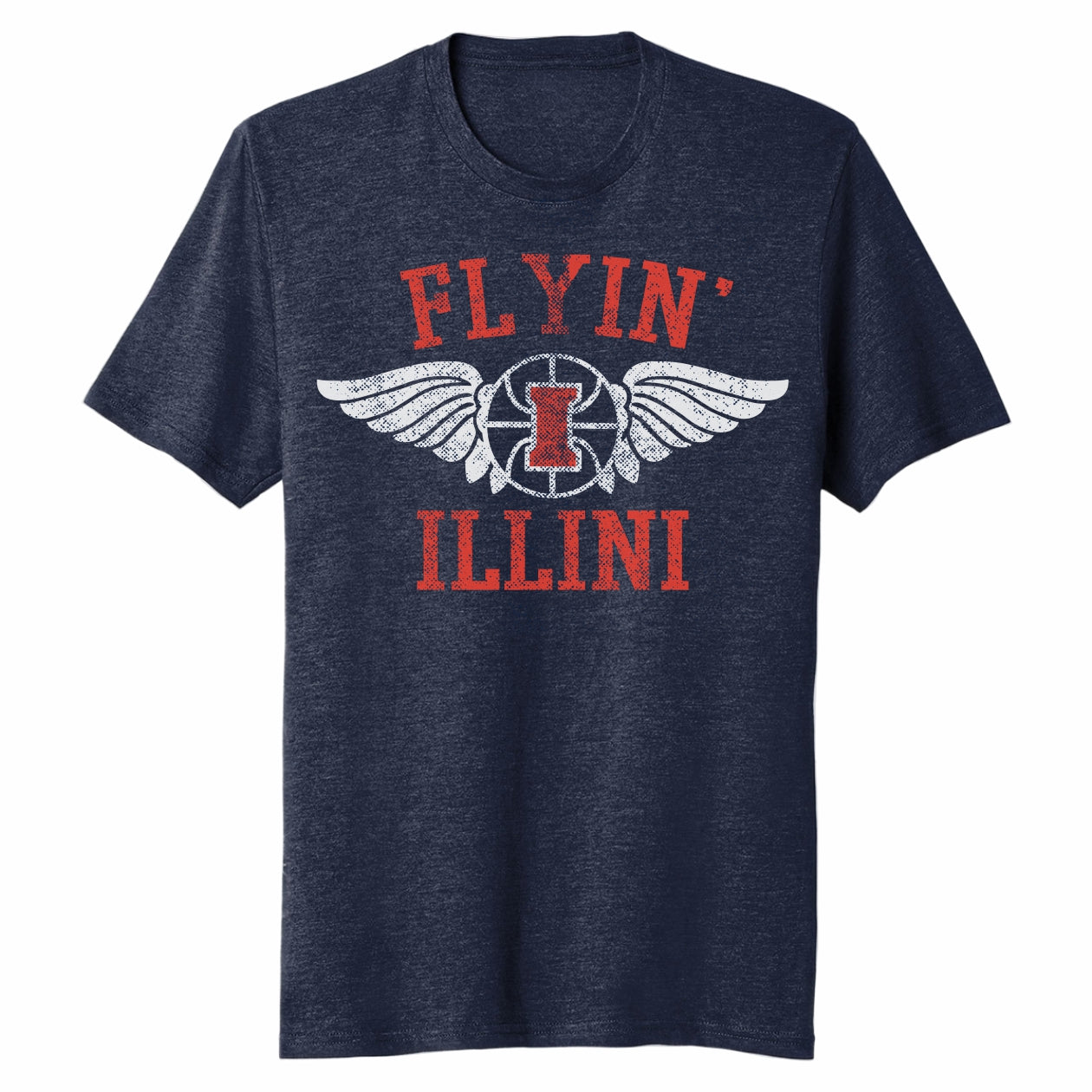 Illinois Basketball Flyin' Illini Shirt/Bobblehead Bundle
