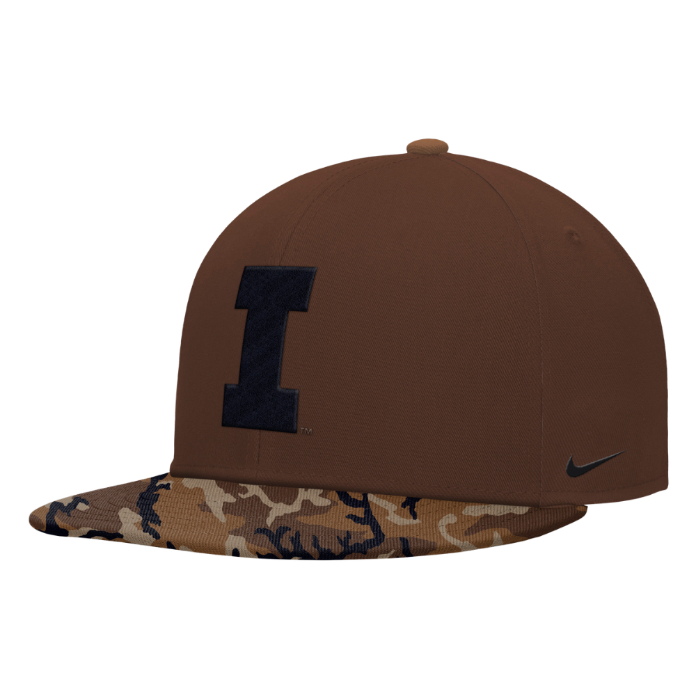 Illinois Nike Military Flat Bill Hat