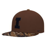Illinois Nike Military Flat Bill Hat