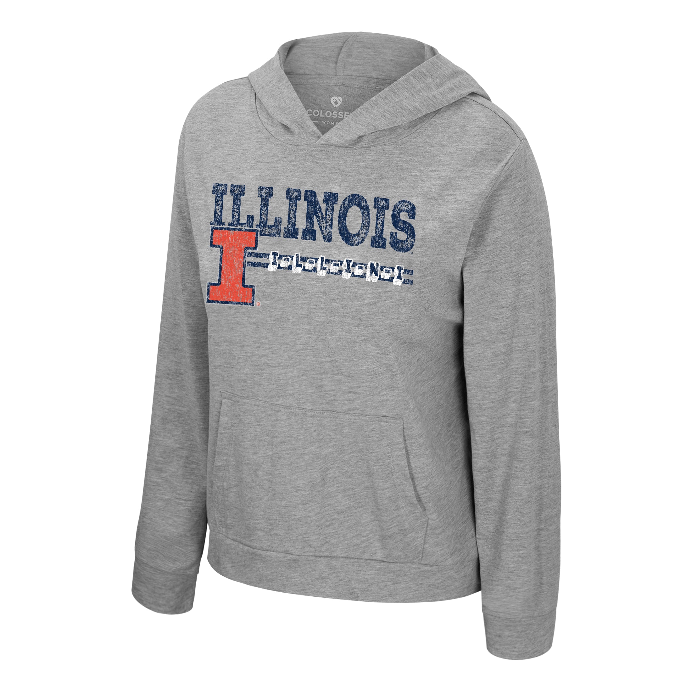 Illinois Fighting Illini Natalie Hoodie Tee