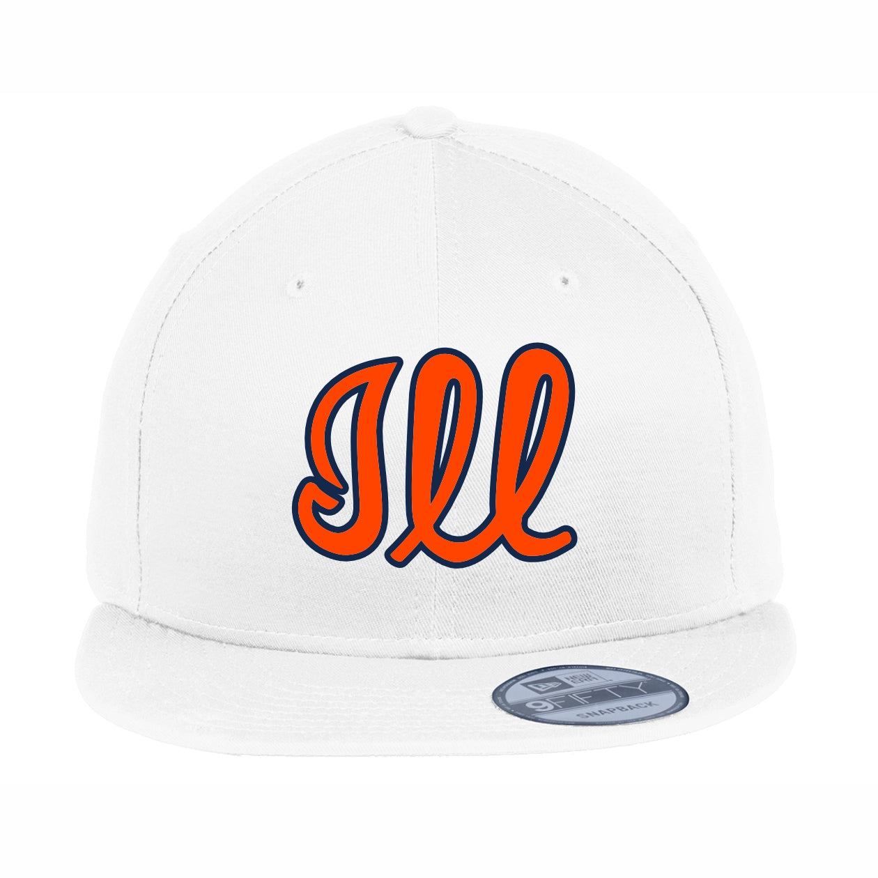 Illinois Fighting Illini "ILL" Script Snapback Hat