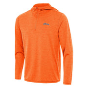 Illinois Fighting Illini Men's Antigua Orange Quarter-Zip Hoodie