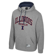 Illinois Fighting Illini Grey Team Hood