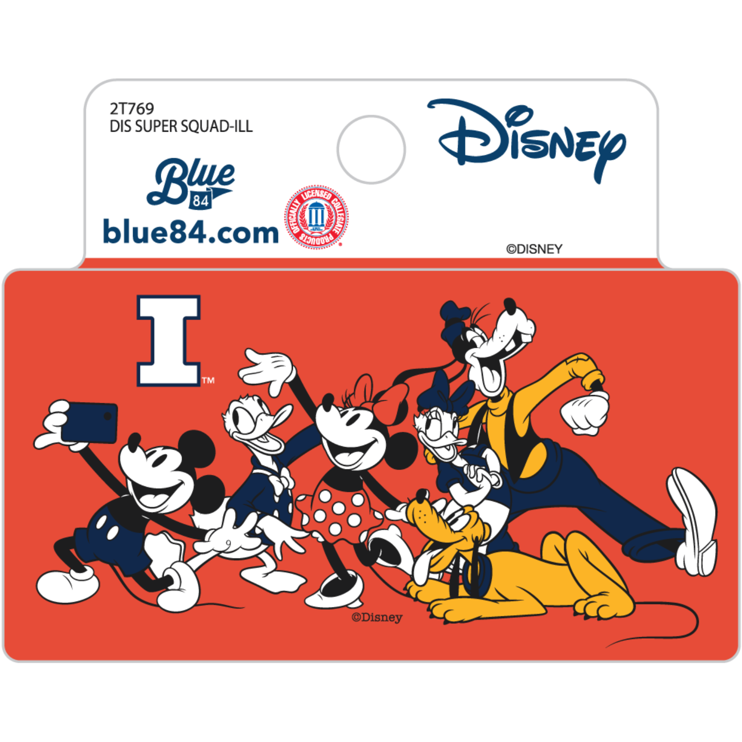 Illinois Sticker Disney Super Squad