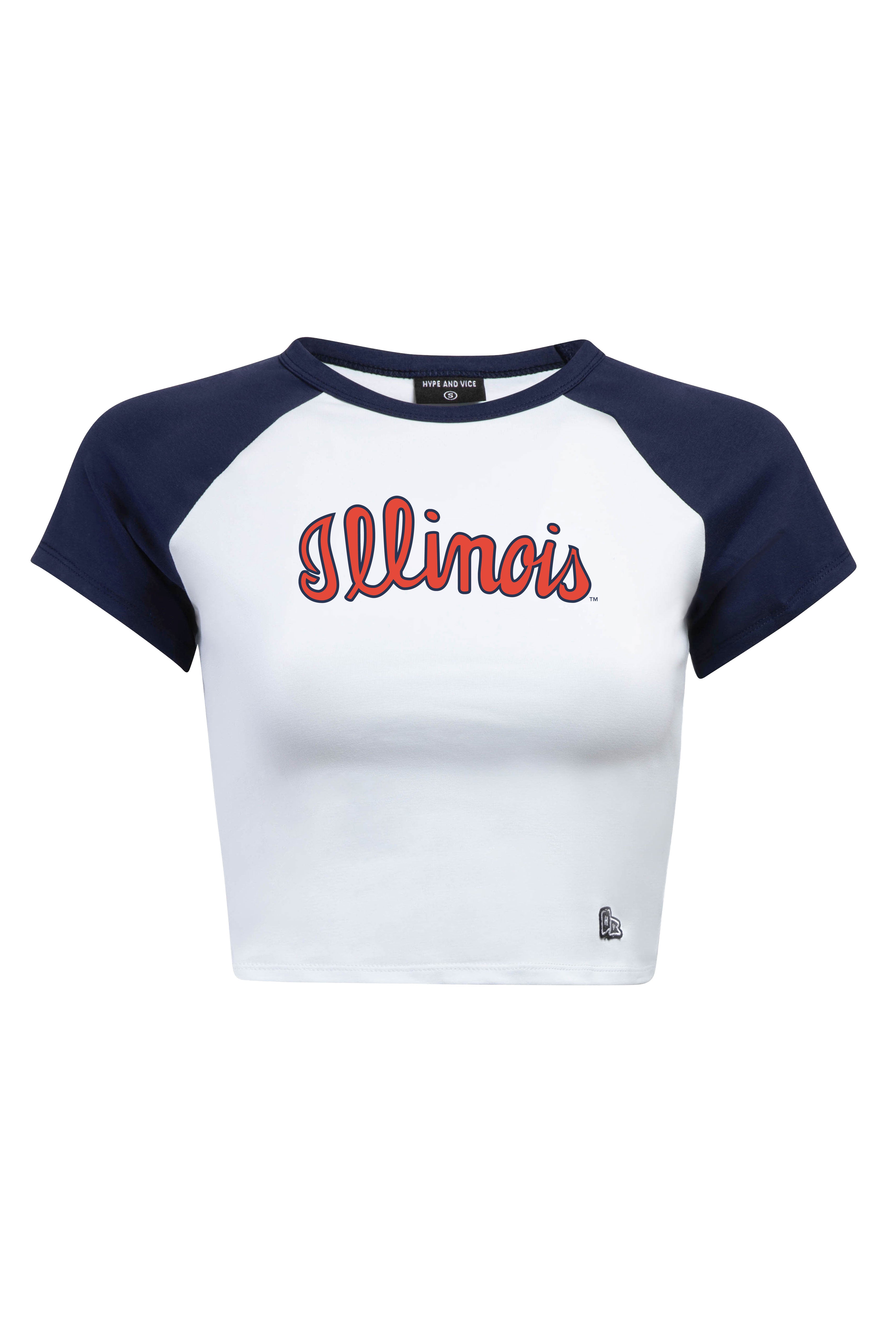 Illinois Fighting Illini Women's Homerun Tee Navy