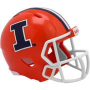 Illinois Fighting Illini Pocket-Sized Block I Helmet