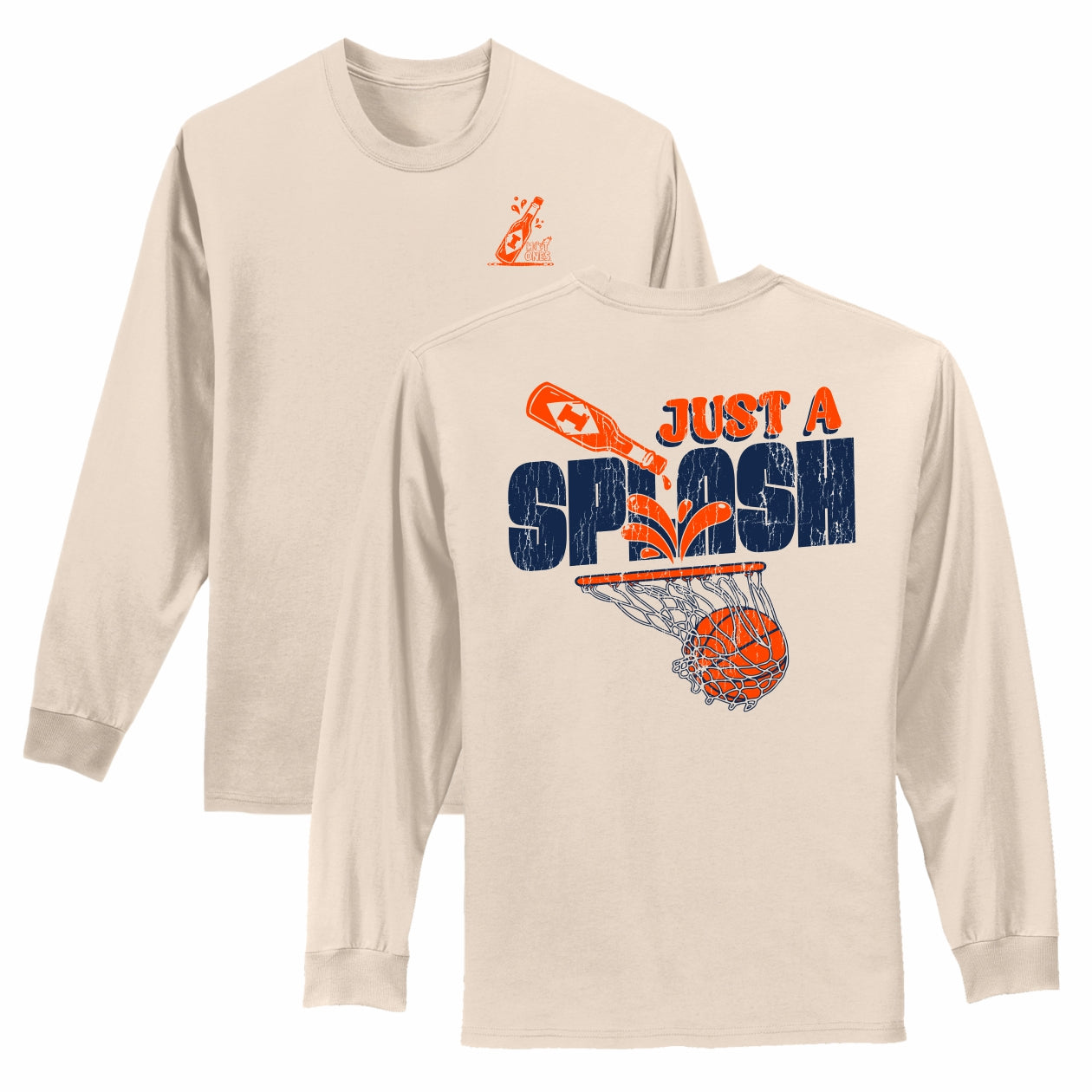 Illinois X Hot Ones™ Just a Splash Long-Sleeve Tee