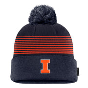Illinois Fighting Illini Nike Youth Peak Pom Beanie
