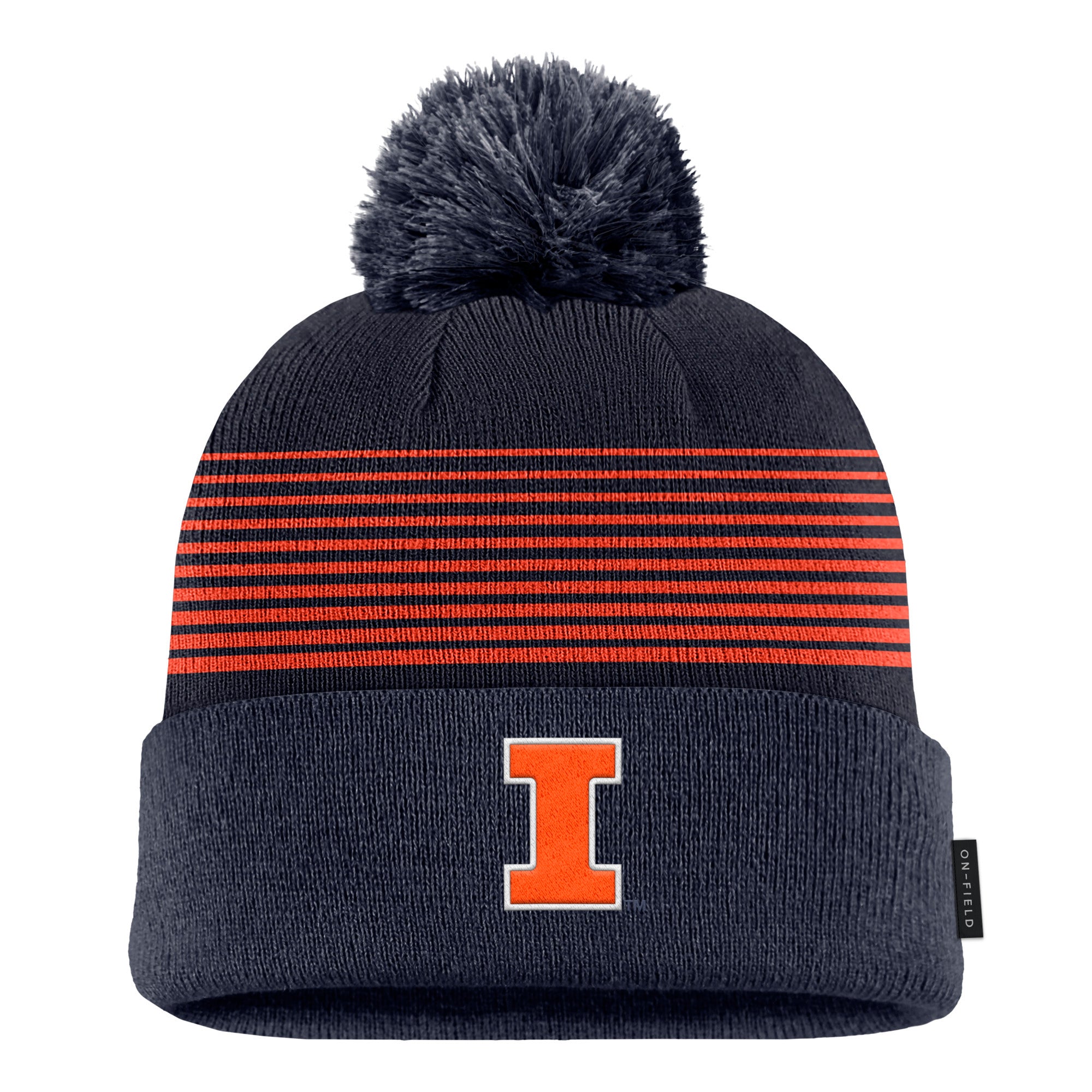 Illinois Fighting Illini Nike Youth Peak Pom Beanie