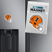 Illinois Fighting Illini Football Helmet Magnet