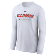 Fighting Illini Nike Men's Long-Sleeve T-Shirt
