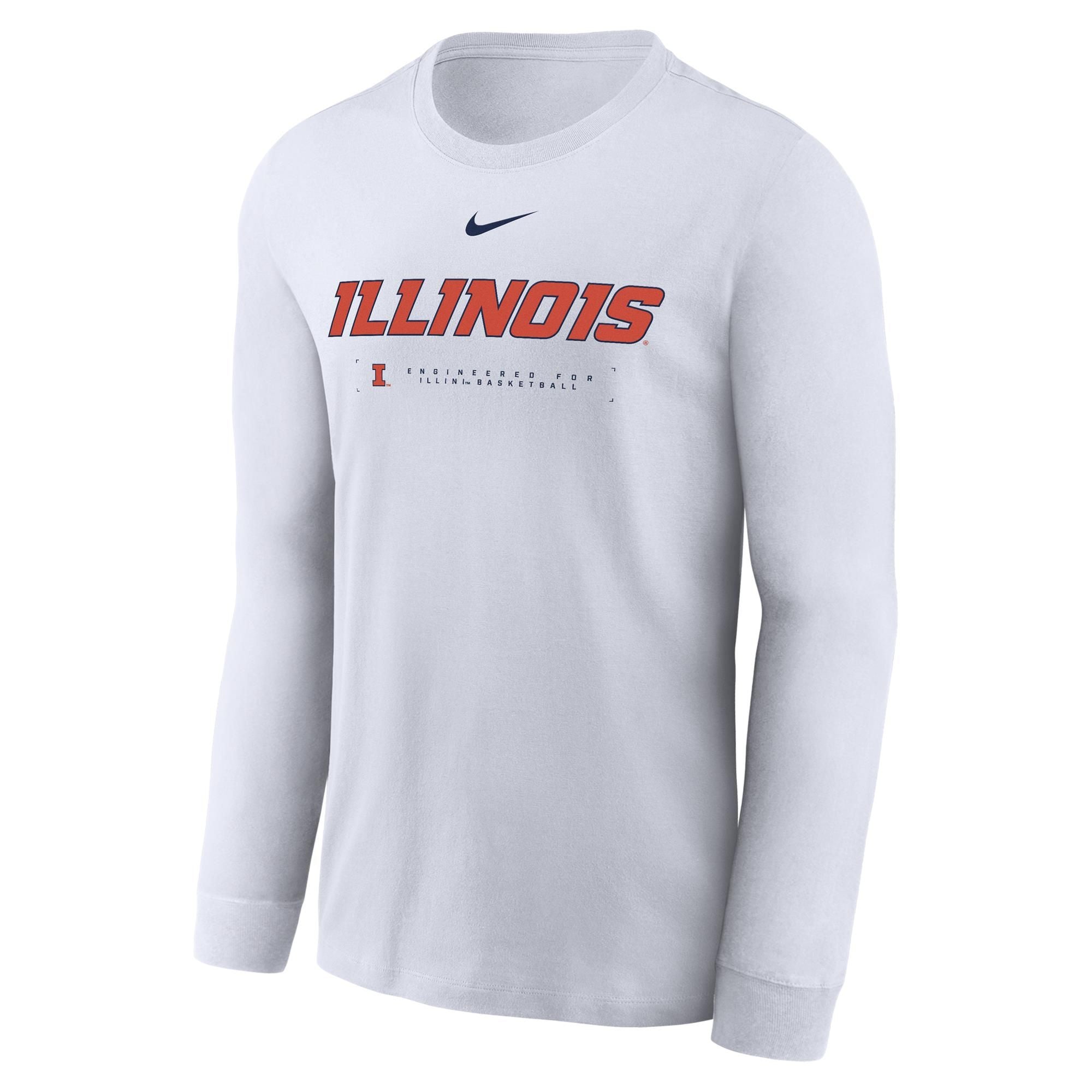 Fighting Illini Nike Men's Long-Sleeve T-Shirt
