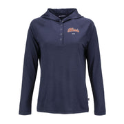 Illinois Fighting Illini Women's Coastline Hooded Shirt Mom