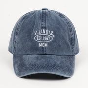 Illinois Denim Mom Hat