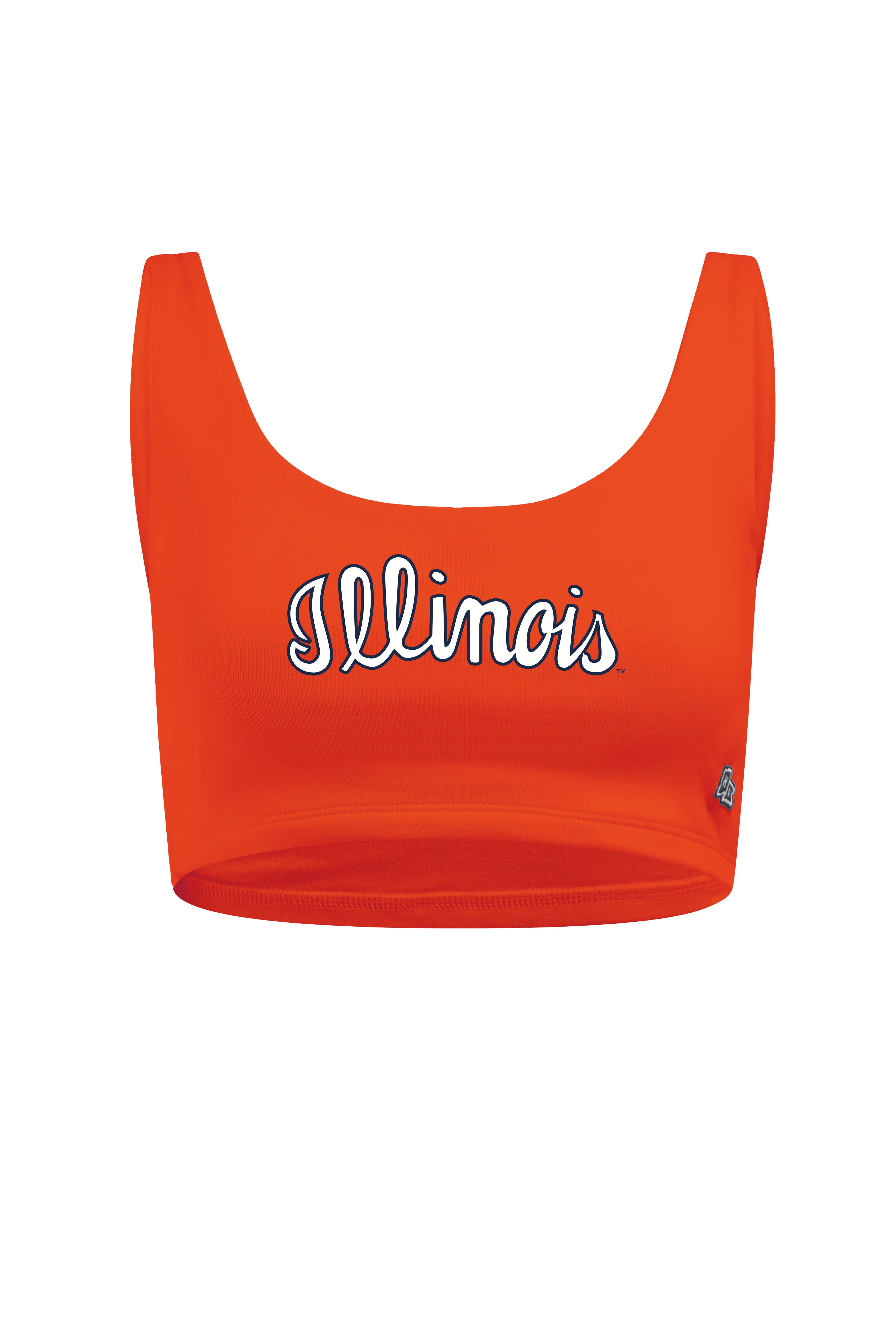 Illinois Fighting Illini Women's Scoop Neck Crop
