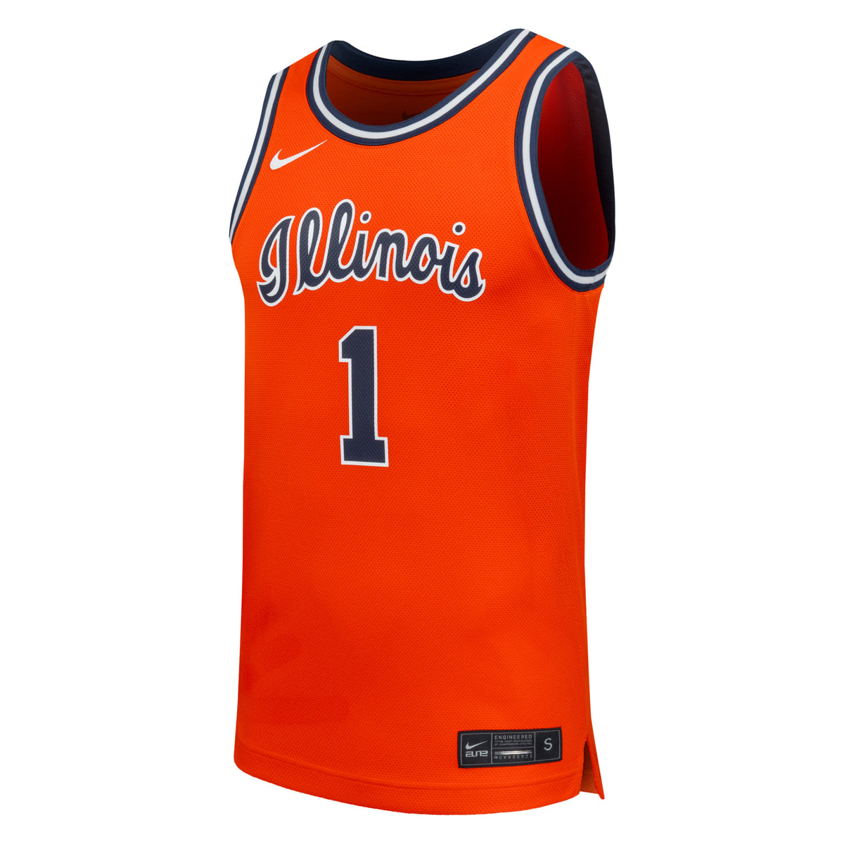 Illinois Fighting Illini Nike Replica Basketball Jersey Orange