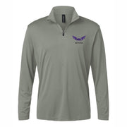 NGS Track and Field Quarter-Zip Greystone