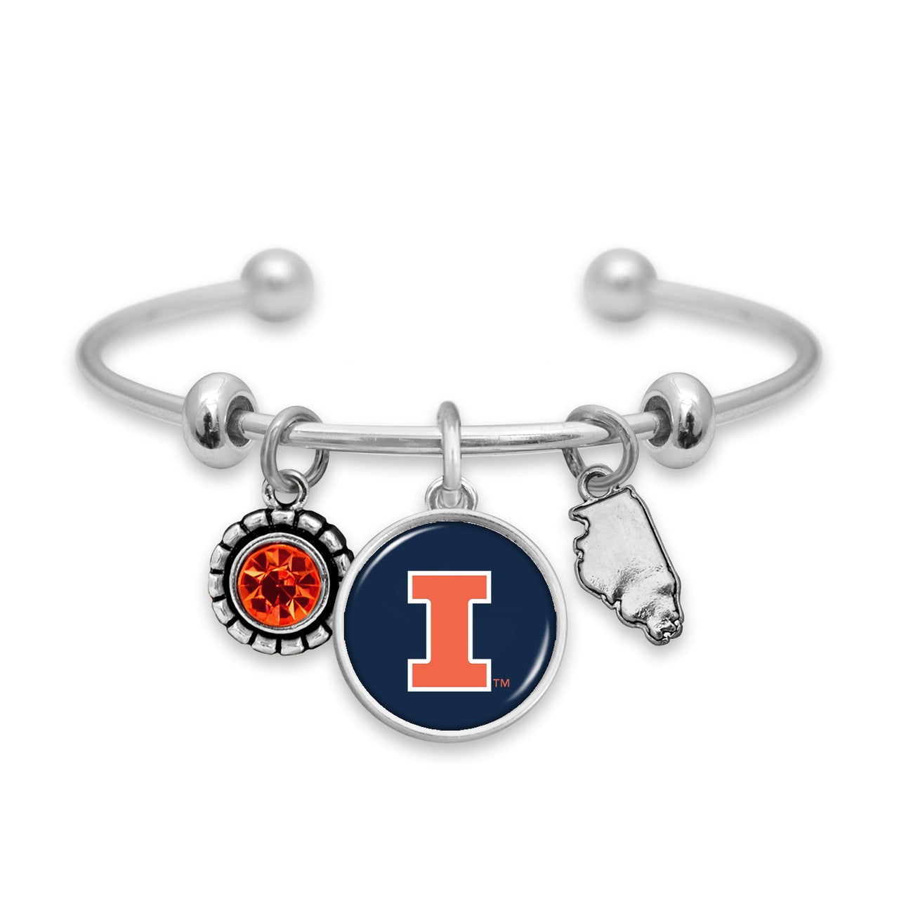 Illinois Fighting Illini Home Sweet School Bracelet