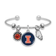 Illinois Fighting Illini Home Sweet School Bracelet