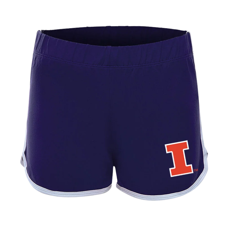 Illinois Fighting Illini Women's Old School Mini Shorts