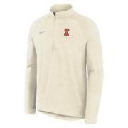 Illinois Quarter-Zip Men's Nike Tan Pullover