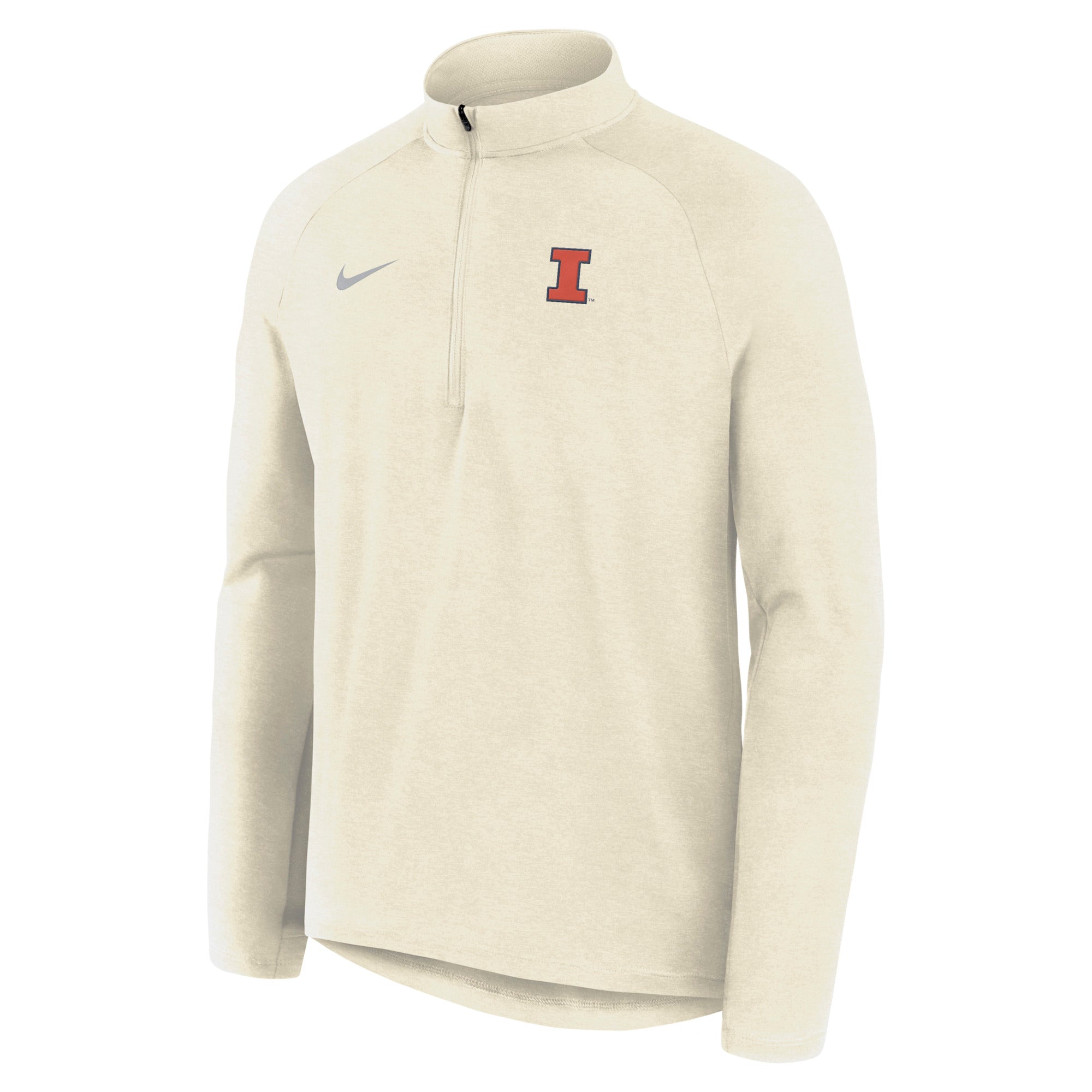Illinois Quarter-Zip Men's Nike Tan Pullover