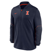 Illinois Fighting Illini Men's Nike Mid-weight Half-Zip