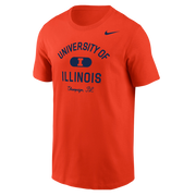 Illinois Fighting Illini Men's Nike U of IL Short Sleeve Tee