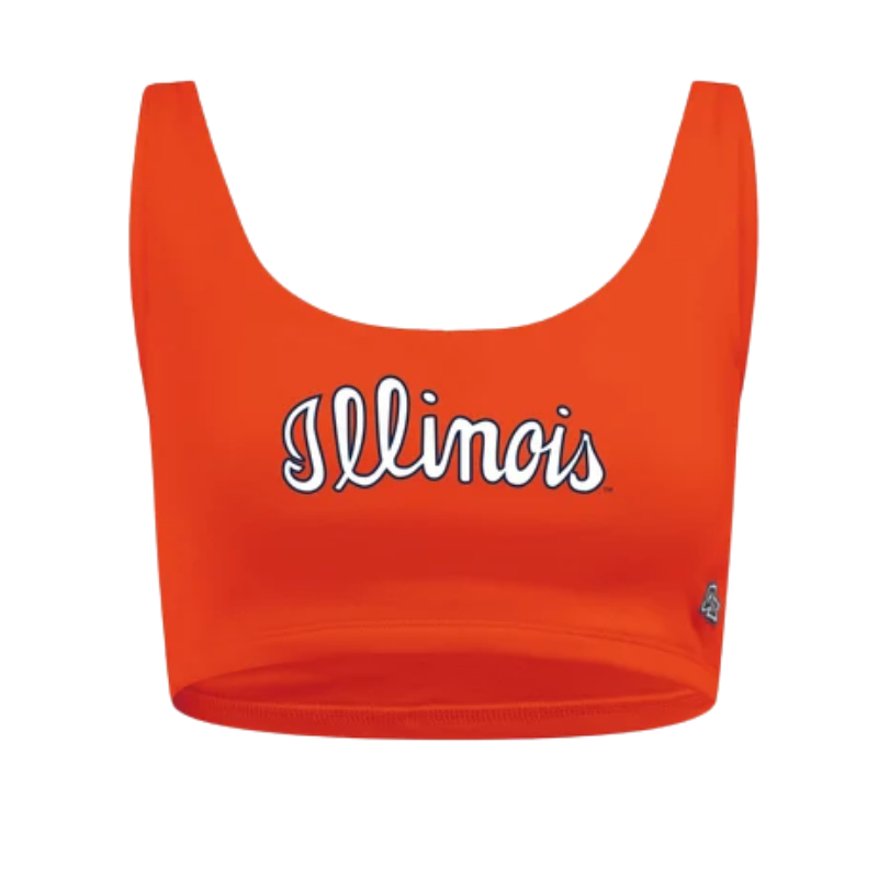 Illinois Fighting Illini Women's Scoop Neck Crop