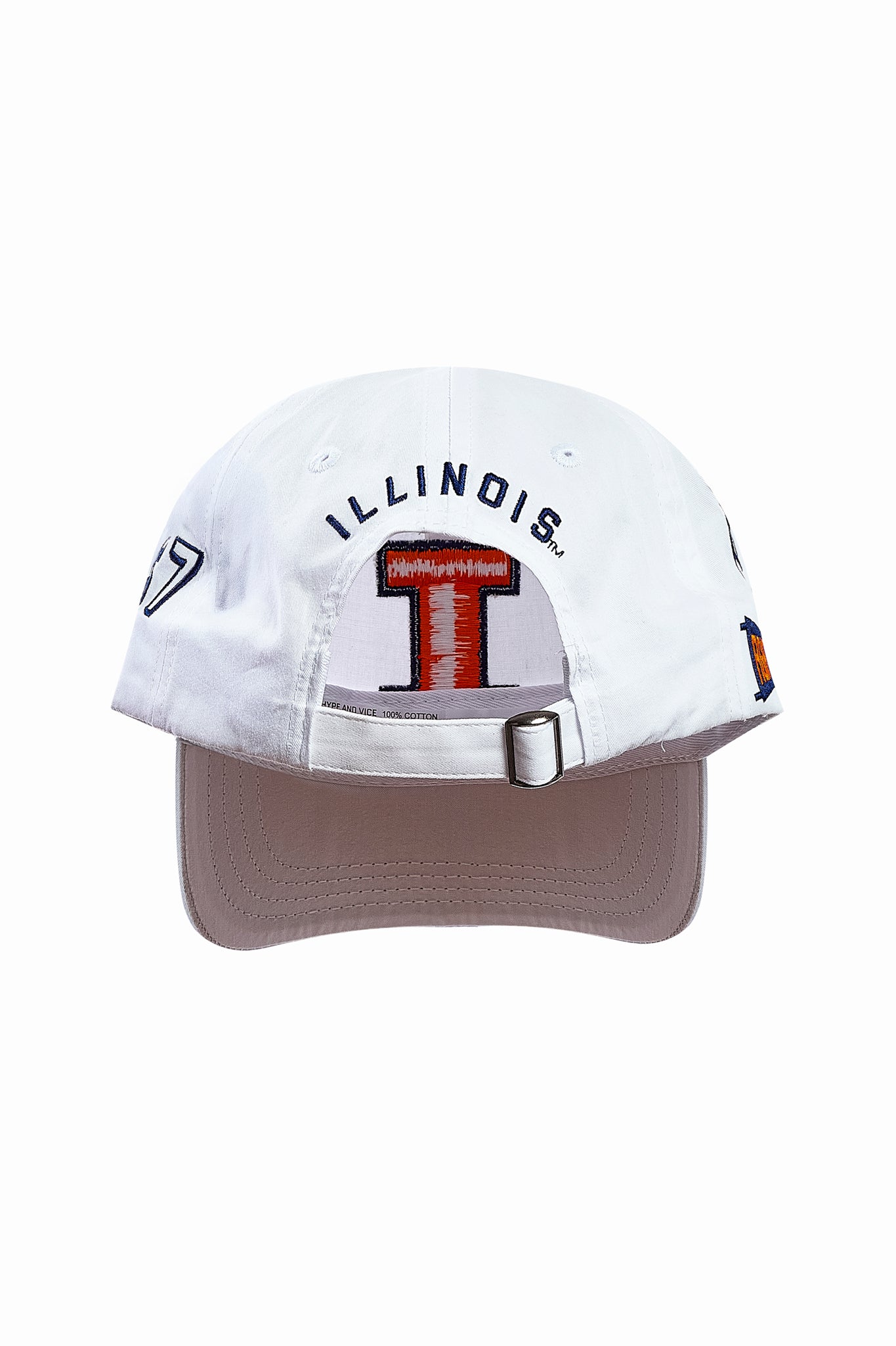 Illinois Hat Hype & Vice Patched Logo