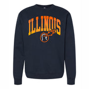 Illinois X Hot Ones™ Heat Chart Sweatshirt