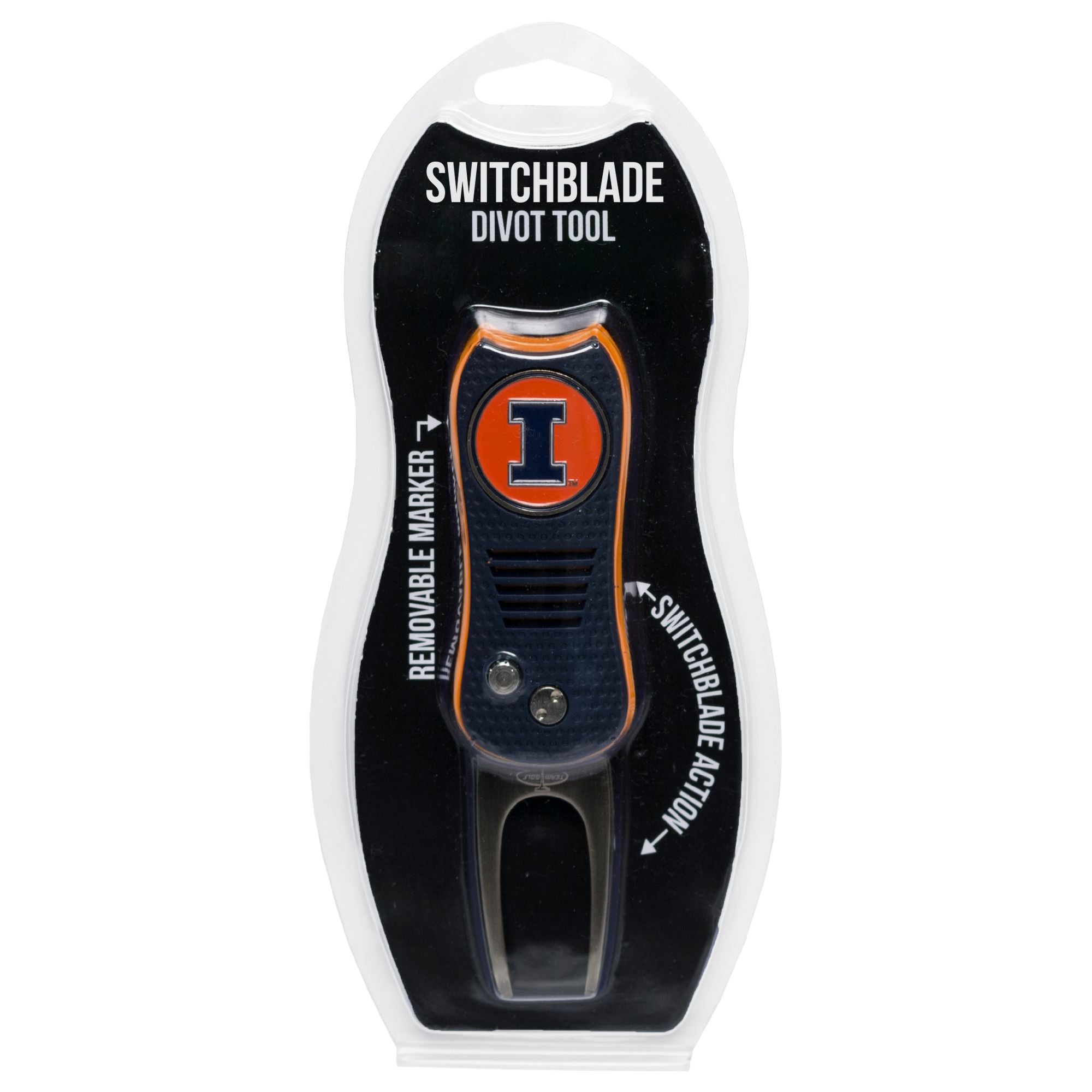 Fighting Illini Switchblade Divot Tool